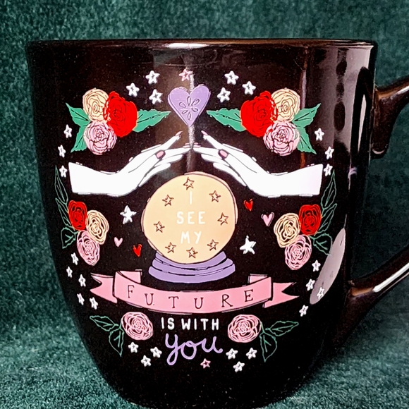 Valloween Valentine's Fortune Teller Mug - Picture 1 of 8